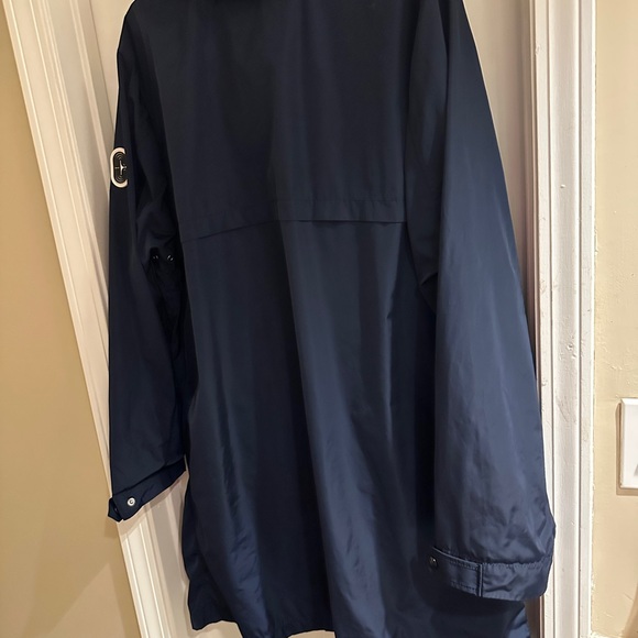 Men’s Coach raincoat XL Navy excellent condition - Picture 6 of 13